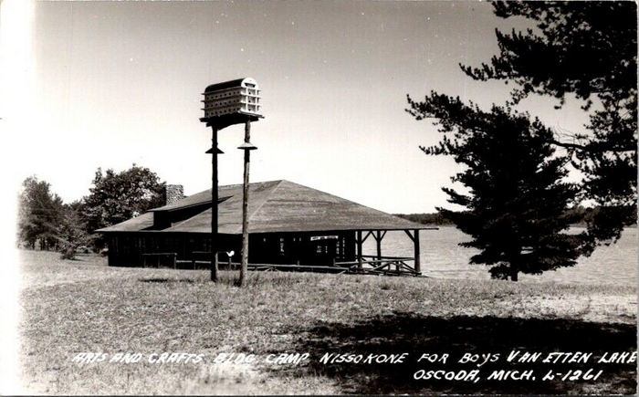 YMCA Camp Nissokone - Vintage Postcard (newer photo)
